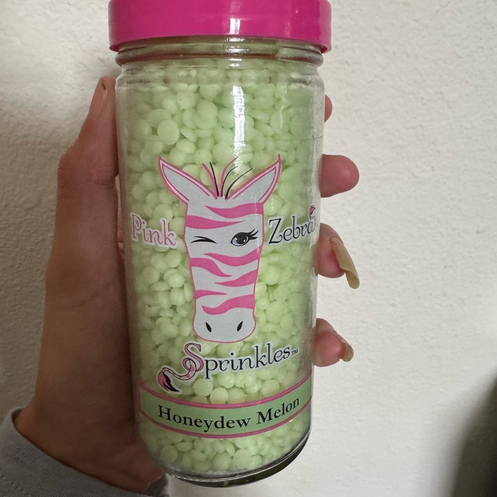 Pink Zebra Honeydew Melon Scented Sprinkles